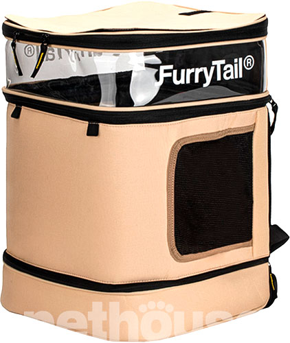 FurryTail Pet Backpack Рюкзак-переноска для котів і собак вагою до 8 кг