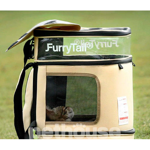 FurryTail Pet Backpack Рюкзак-переноска для кошек и собак весом до 8 кг, фото 7