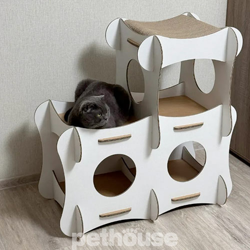 FuTuFu Pets Картонный домик "Котоблок" для кошек