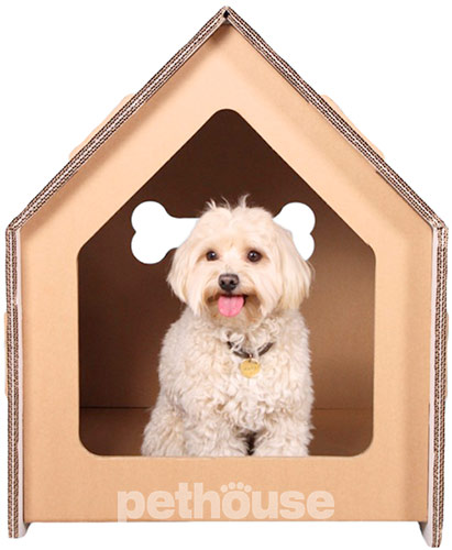 FuTuFu Pets Картонный домик "Песхаус" для собак