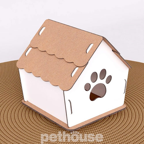 FuTuFu Pets Картонный домик "КОТеджик" для кошек и собак