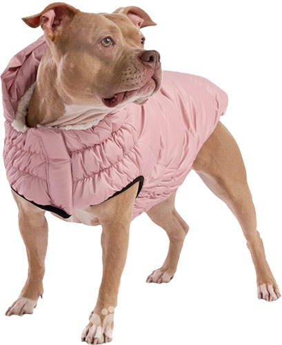 GF Pet Lunar Glow Dog Parka Pink Парка для собак, рожева