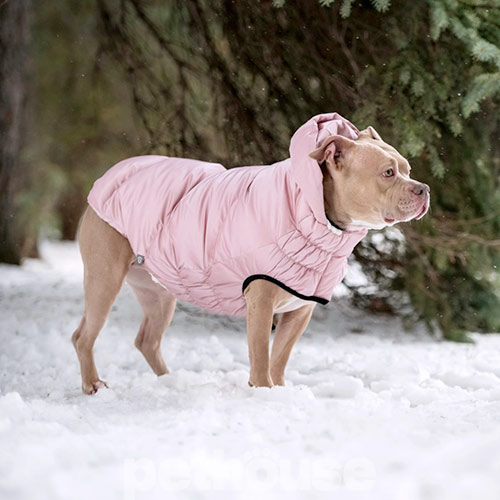 GF Pet Lunar Glow Dog Parka Pink Парка для собак, рожева