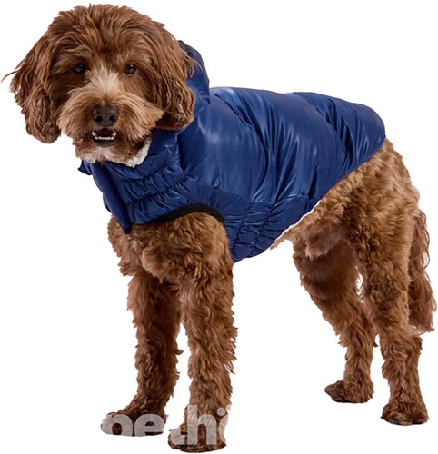 GF Pet Lunar Glow Dog Parka Blue Парка для собак, синя