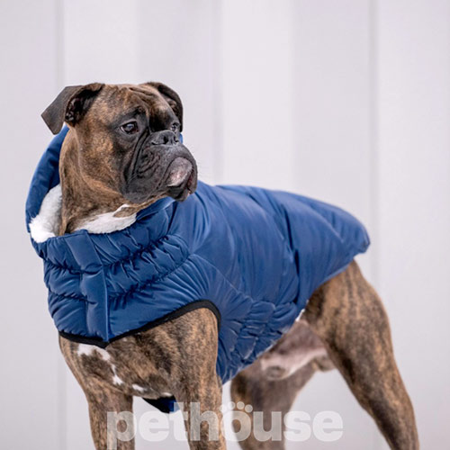 GF Pet Lunar Glow Dog Parka Blue Парка для собак, синя