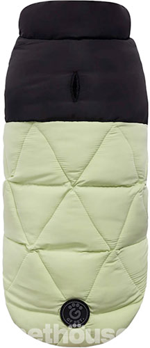 GF Pet Diamond Dog Puffer Green Пуховик для собак, зелений