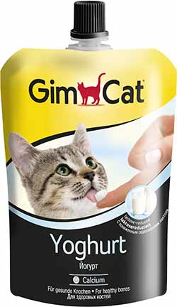 GimCat Yoghurt - молочный йогурт для кошек