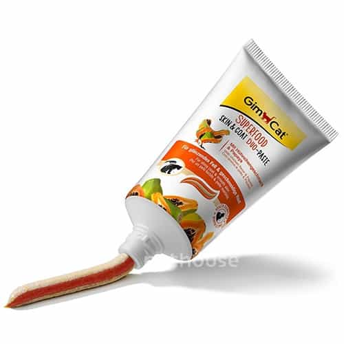 GimCat Superfood Duo-Paste - паста для здоровья кожи и шерсти кошек