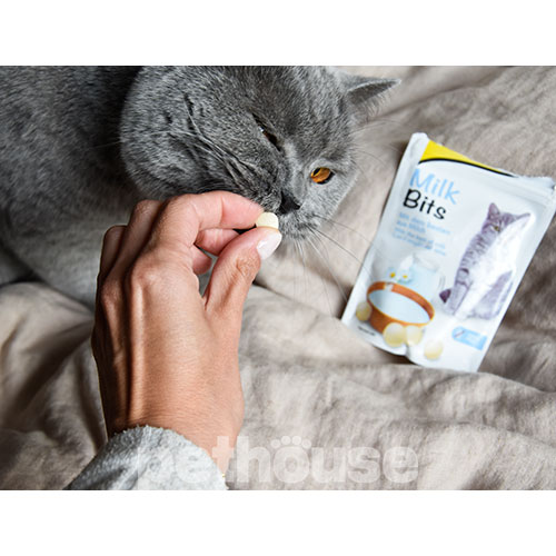 GimCat MilkBits - вітамінізовані ласощі з молоком для котів