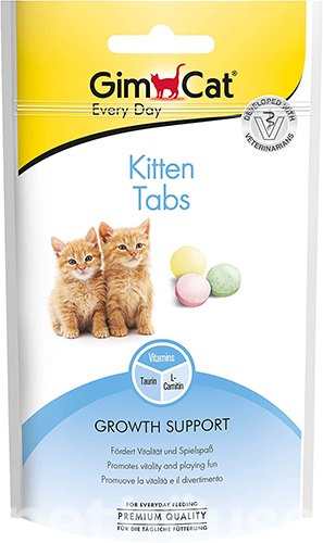 GimCat Kitten Tabs - вітамінізовані ласощі для кошенят