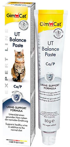 GimCat Expert Line UT Balance - паста для защиты мочевыводящих путей кошек