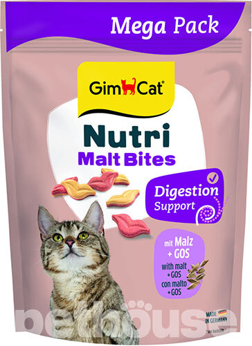GimCat Nutri Malt Bites Лакомства с солодом для кошек