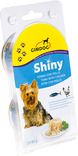 GimDog Shiny Dog консерви для собак, з курчам і тунцем