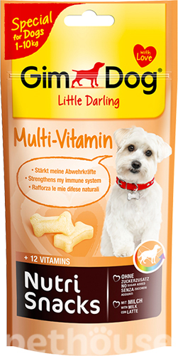 GimDog Nutri Snacks Multi-Vitamin - витаминизированные лакомства для собак