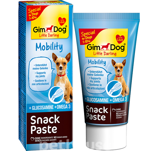 GimDog Snack Paste Mobility - паста для здоровья суставов у собак, фото 2