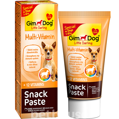 GimDog Snack Paste Multi-Vitamin - мультивитаминная паста для собак, фото 2