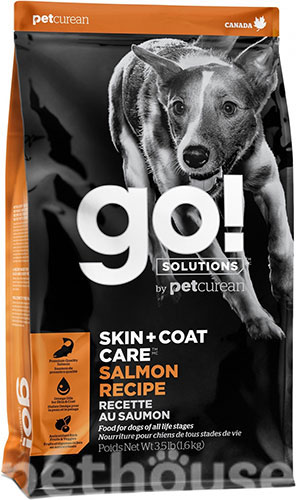 GO! Solutions Skin+Coat Salmon Dog Recipe