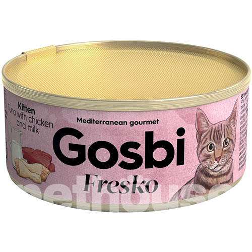 Gosbi Fresko Kitten Tuna, Chicken & Milk