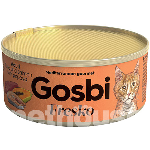 Gosbi Fresko Cat Adult Tuna, Salmon & Papaya