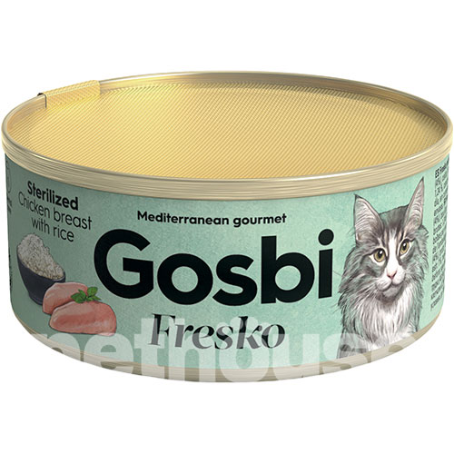 Gosbi Fresko Cat Sterilized Chicken & Rice