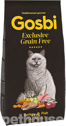 Gosbi Exclusive Grain Free Turkey & Fish Cat Adult