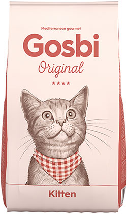 Сухий корм Gosbi для котів. Сухий корм Gosbi Original Cat Kitten. Сухий ...