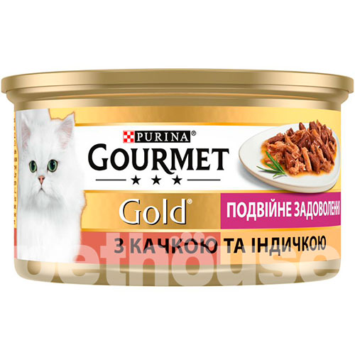 Gourmet Gold Шматочки в підливі з качкою та індичкою