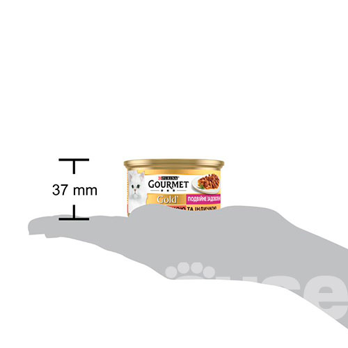 Gourmet Gold Шматочки в підливі з качкою та індичкою