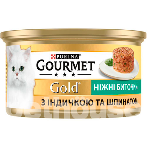 Gourmet Gold Нежные биточки с индейкой и шпинатом