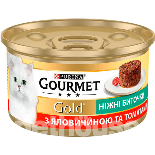 Gourmet Gold Ніжні биточки з яловичиною та томатом