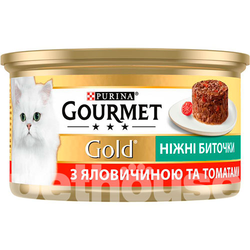 Gourmet Gold Ніжні биточки з яловичиною та томатом