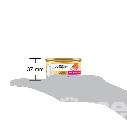 Gourmet Gold Паштет с телятиной для котят