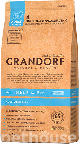 Grandorf White Fish & Rice Adult All Breeds