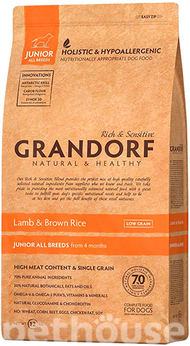 Grandorf Lamb & Rice Junior All Breeds