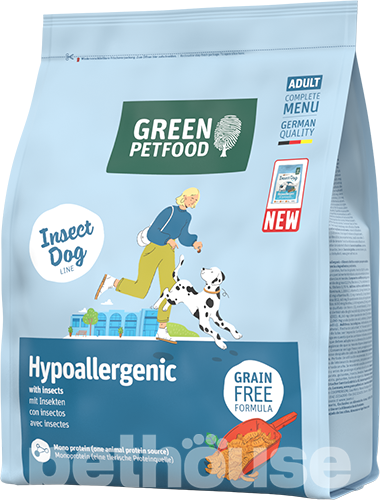 Green Petfood InsectDog Hypoallergenic Dog Adult