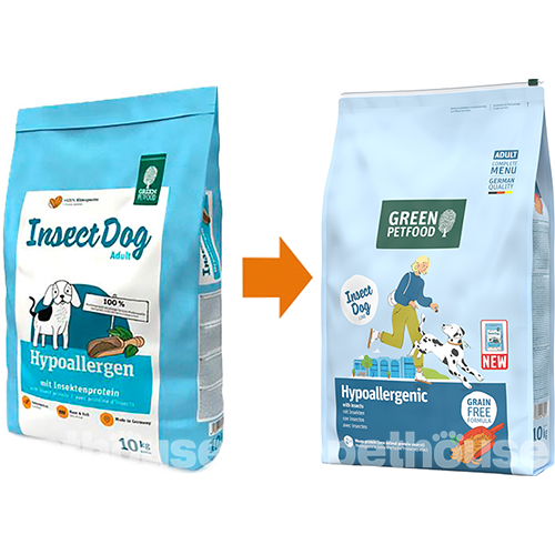 Green Petfood InsectDog Hypoallergenic Dog Adult