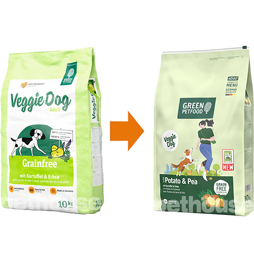 Green Petfood VeggieDog Potato & Pea Adult