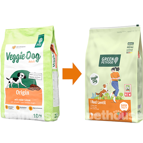 Green Petfood VeggieDog Red Lentil Adult