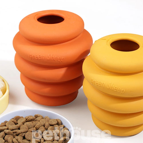 Green Sheep Natural Rubber Ball L Резиновый мяч для собак, 9 см