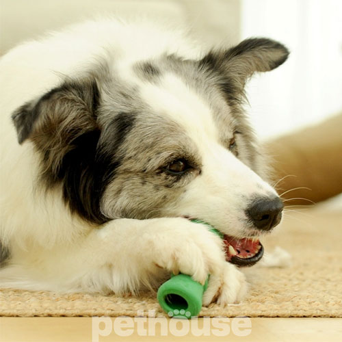 Green Sheep Natural Rubber Bone L Гумова кістка для собак, 17 см