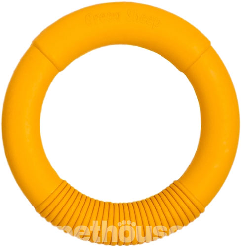 Green Sheep Natural Rubber Hoop M Гумове кільце для собак, 15,5 см