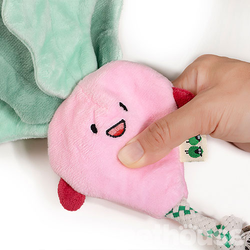 Green Sheep Stuffing Free M Игрушка "Редька" для собак