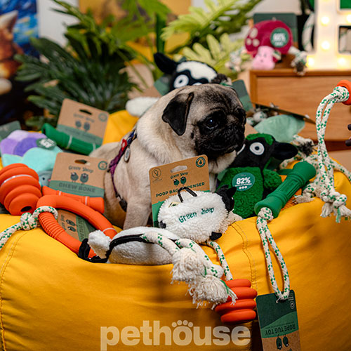 Green Sheep Plush Sheep Dispenser Контейнер "Вівця" для пакетів