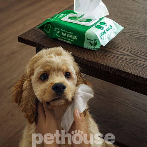 Green Sheep Plant-Based Pet Wipes Вологі серветки для домашніх тварин