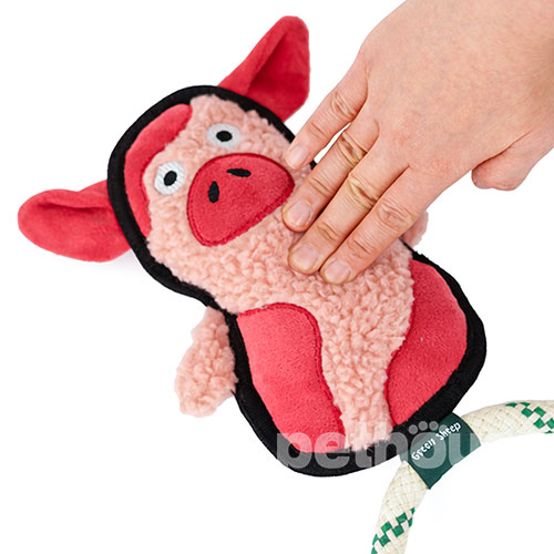 Green Sheep Rough & Tough М Игрушка "Свинка" для собак Green Sheep Rough & Tough М Игрушка "Свинка" для собак