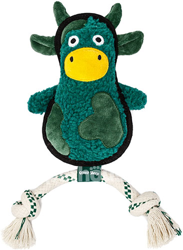 Green Sheep Rough & Tough М Игрушка "Коровка" для собак Green Sheep Rough & Tough М Игрушка "Коровка" для собак