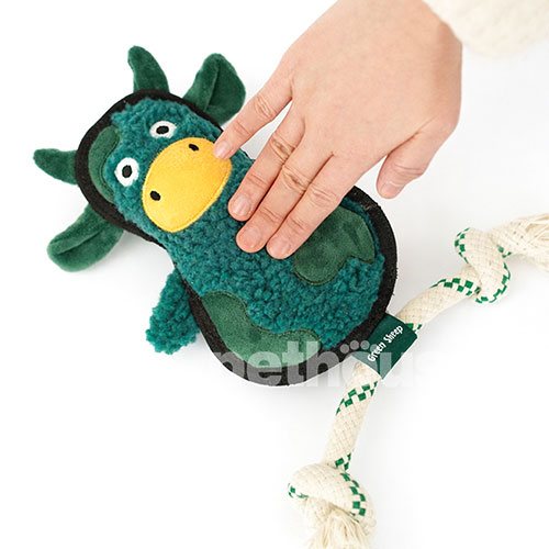 Green Sheep Rough & Tough М Игрушка "Коровка" для собак Green Sheep Rough & Tough М Игрушка "Коровка" для собак