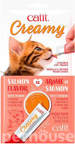 Hagen Catit Creamy Salmon Кремовое лакомство с лососем для кошек