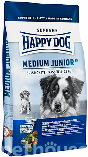 Happy dog Medium Junior 25