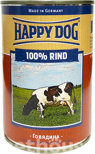 Happy Dog Паштет з яловичиною для собак